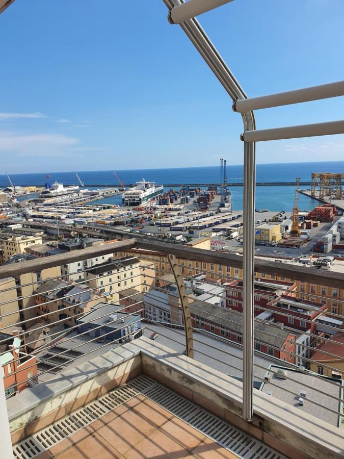 Attico Con Vista Su Genova Apartman Kültér fotó