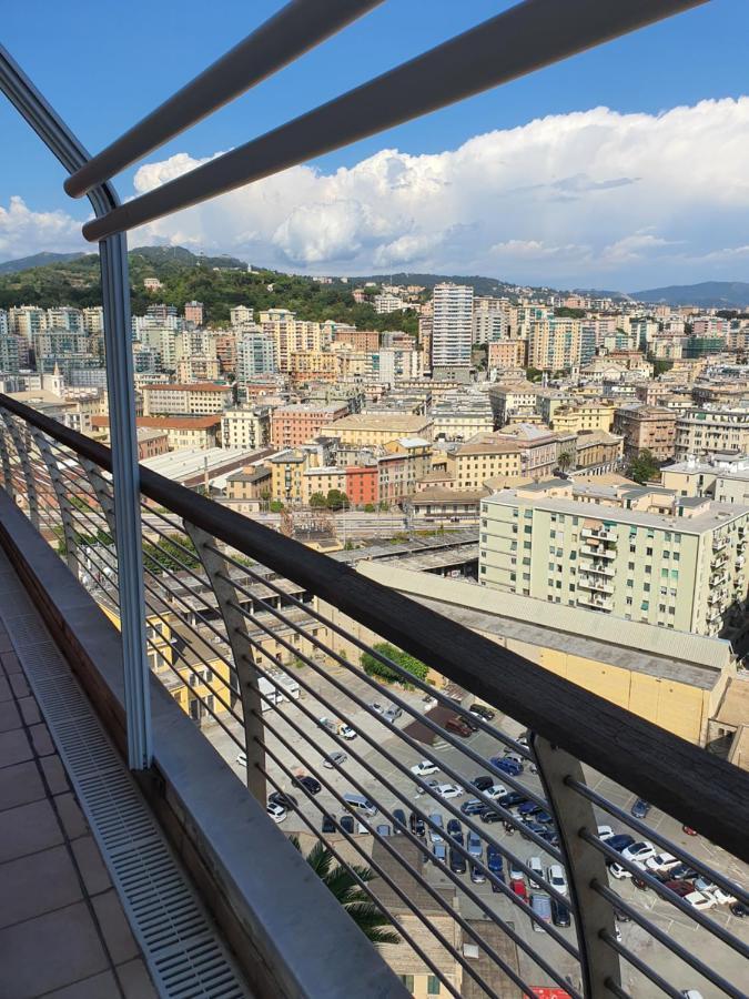 Attico Con Vista Su Genova Apartman Kültér fotó