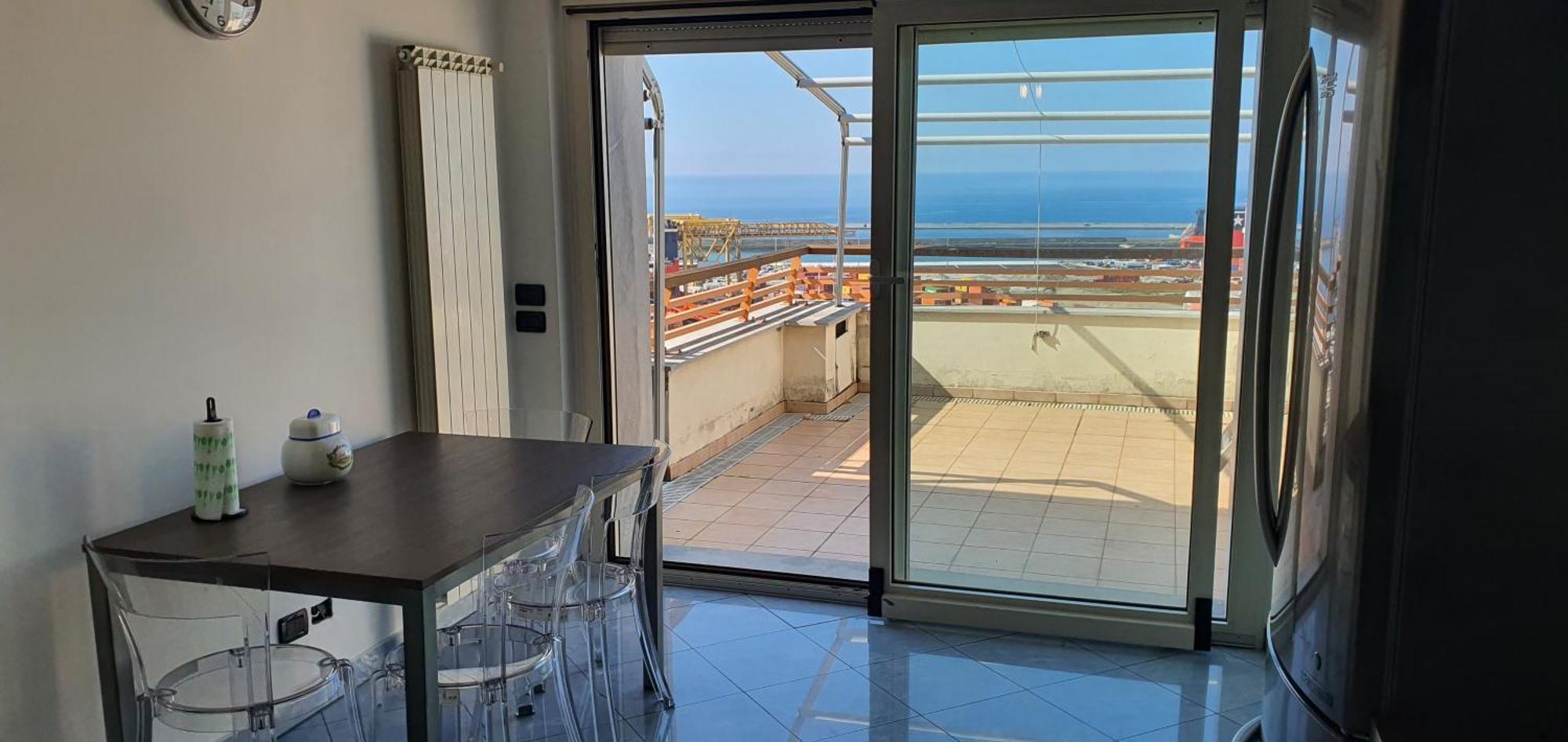 Attico Con Vista Su Genova Apartman Kültér fotó
